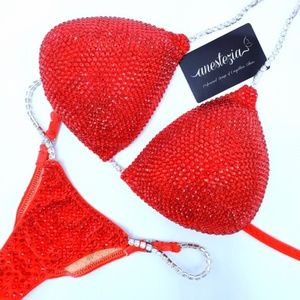 Anestezia Pro Queen Red Competition Suit